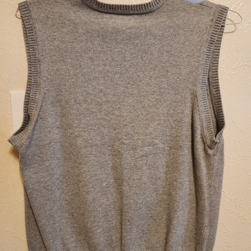 Club Room Argyle Small Vest - Picture 4 of 4